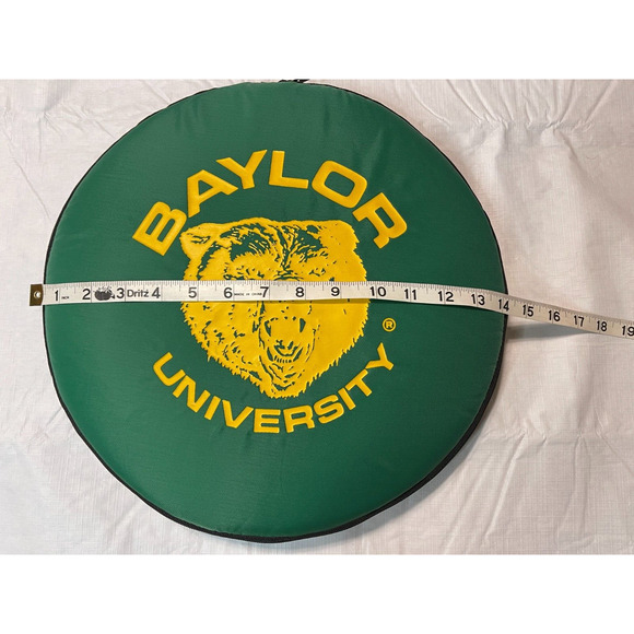 Vintage Baylor Bears Hide-N-Seek Pack Padded Seat/Stadium Cushion Duffle Bag - Picture 12 of 12